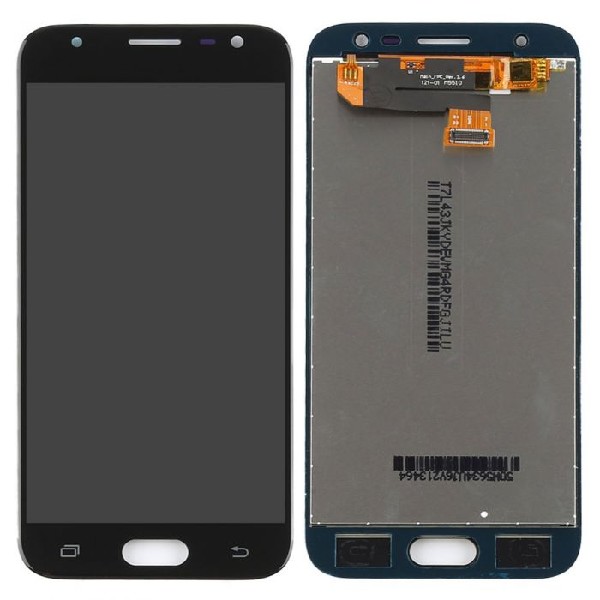 Samsung J330 J3 2017 LCD+Touch Fekete