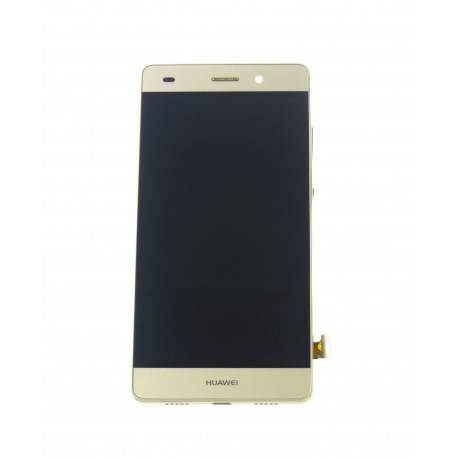 Huawei P8 Lite LCD+Touch+Keret Arany