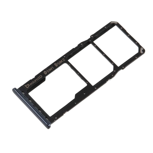 Samsung Galaxy M20 Sim/SD tálca Fekete Bontott