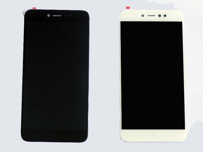 Xiaomi Redmi Note 5A LCD+Touch+Keret Fekete