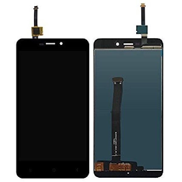Xiaomi Redmi 4A LCD+Touch+Keret Fekete
