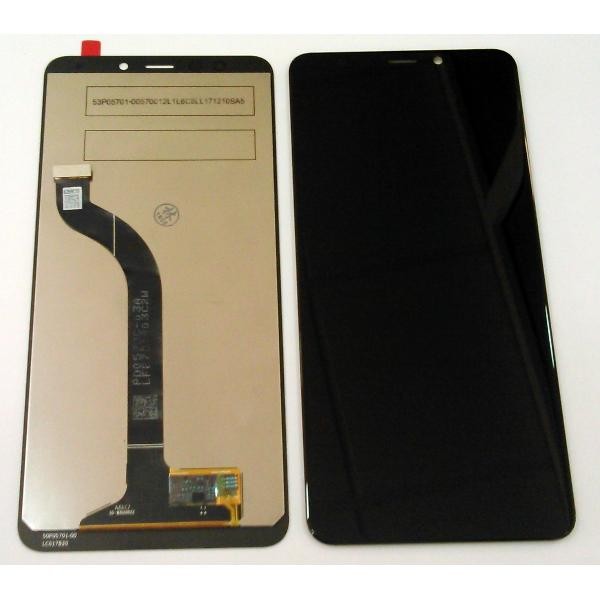 Xiaomi Redmi 5 LCD+Touch+Keret Fekete