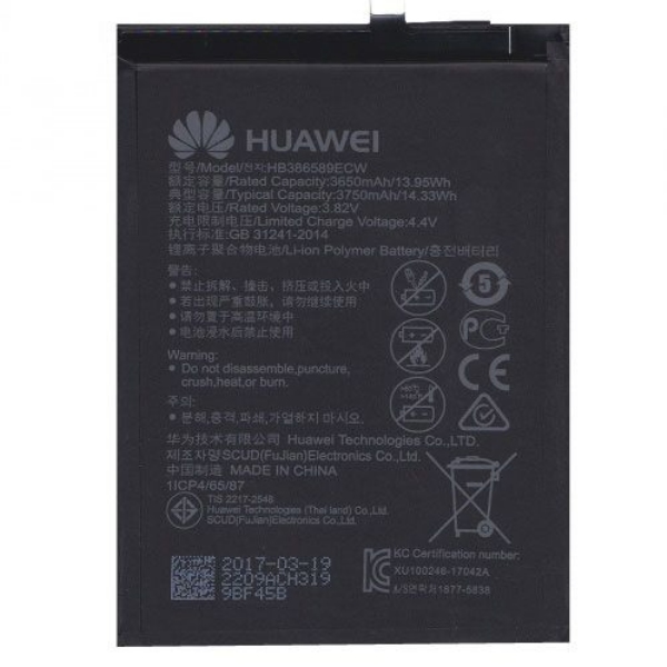 Akku Huawei P10 Plus/Mate 20 Lite/Honor Play Gyári HB386589ECW