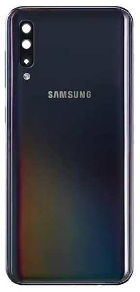 Samsung A50 2019 A505 Hátlap Fényes Fek ÚJ!Bontott