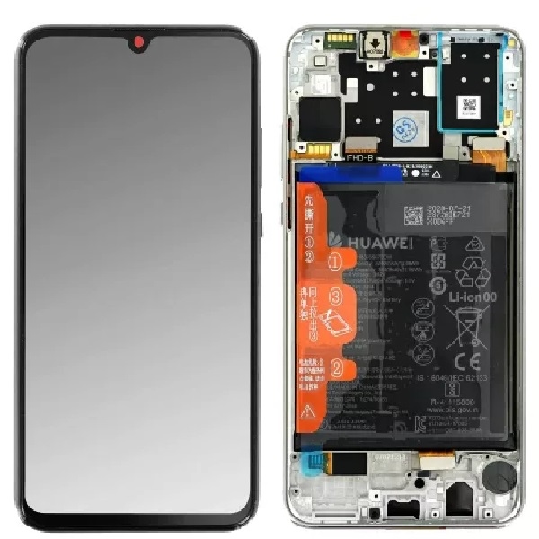Huawei P30 Lite New Edition (2020) LCD Gyári Fehér