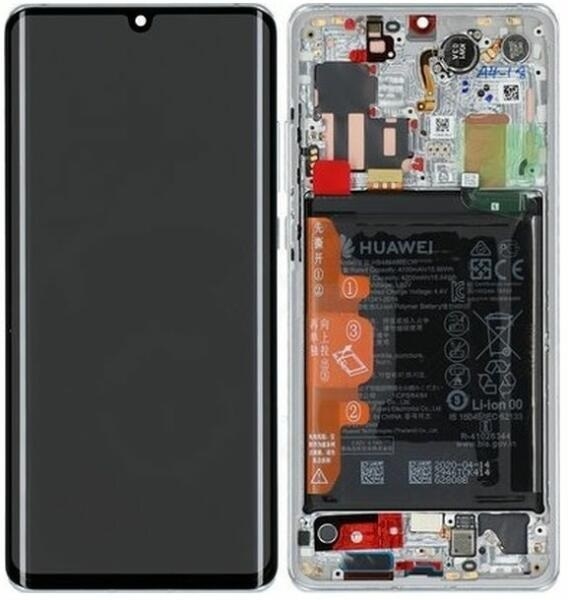 Huawei P30 Pro Touch+LCD+Akku Silver