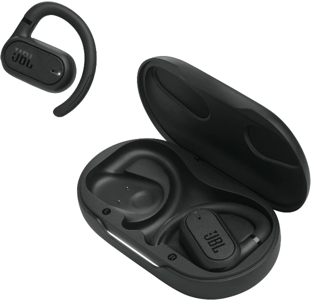 JBL Soundgear Sense TWS Hybrid nyitott Bluetooth Headset - Fekete