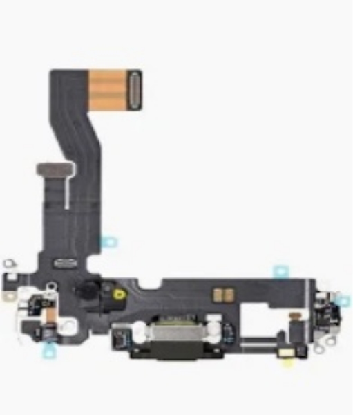 Apple iPhone 12 Pro Töltés Flex Fekete Bontott