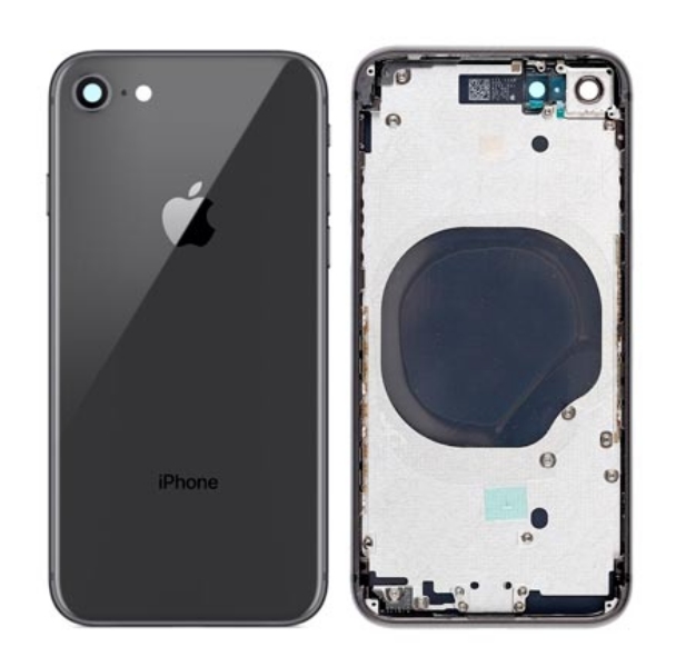 iPhone 8 Ház Fekete Gyári Bontott (A)
