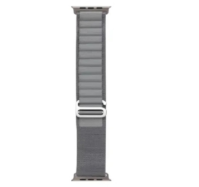 Alpine Szövet Apple Watch Szíj 38/40/41mm - Szürke
