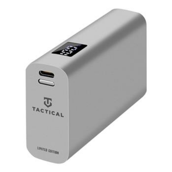 Tactical EDC Brick 9600mAh Powerbank Raw - Titánszürke