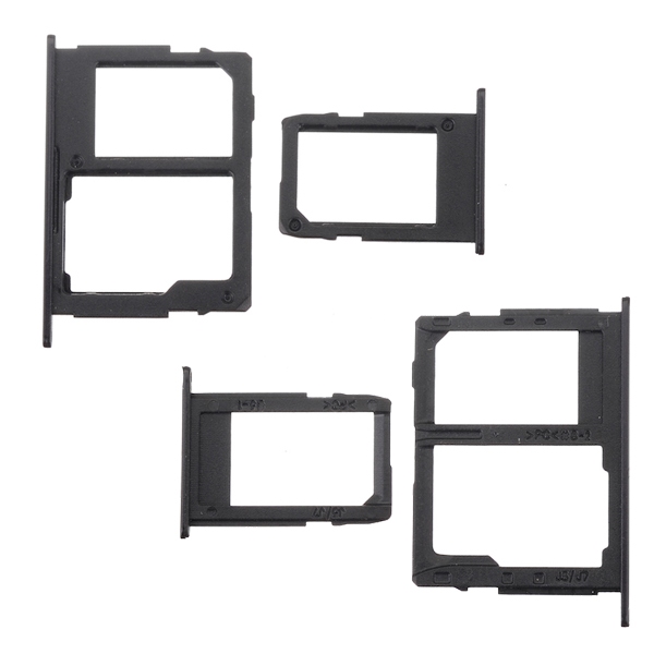 Samsung J5/J7 2017 Fekete SIM/SD tálca Bontott