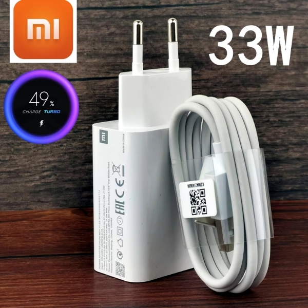Xiaomi Gyári  USB-C Adatkábel 6A 1m Fehér Bulk