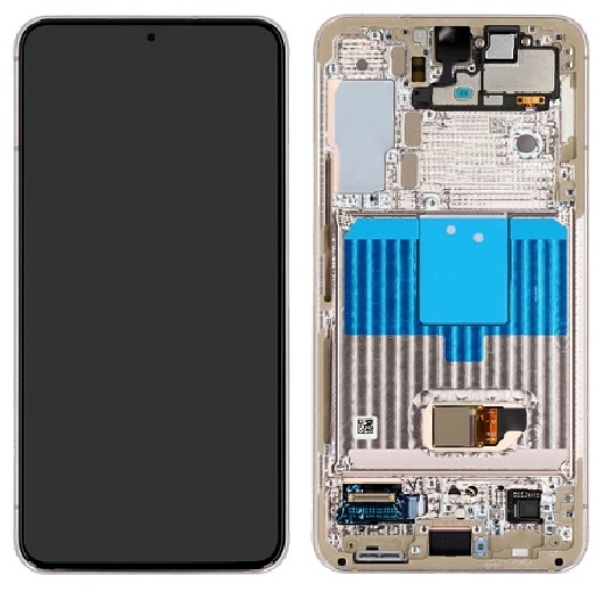 Samsung S901 S22 LCD Keretes Gyári Lila