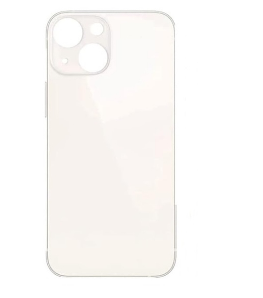 iPhone 13 Mini Akkufedél, hátlapi üveg Fehér