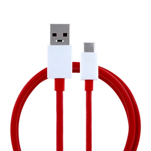 OnePlus D301 T3 USB - Type-C Adatkábel 1m Gyári Piros (Bulk)