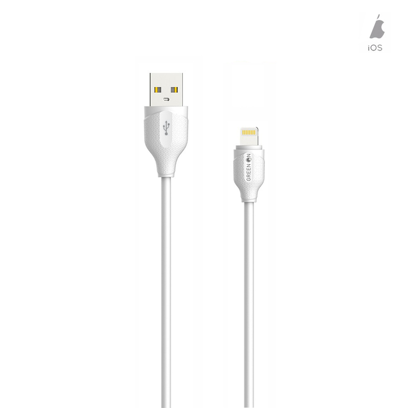 GREEN ON Fast Lightning Cable LS371 1M