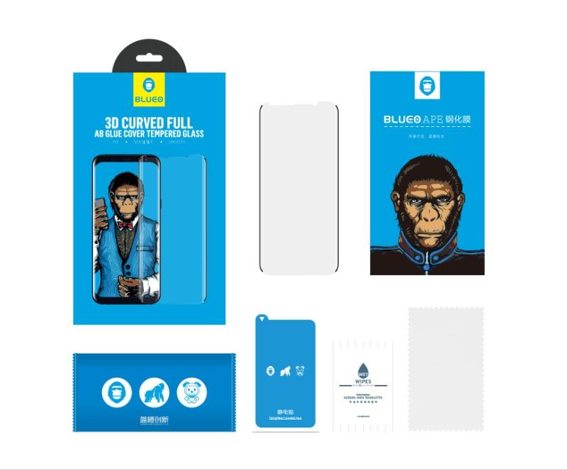 Huawei P40 Pro Blueo 3D Corning Gorilla (Full Ragasztós) Üvegfólia + Konzo
