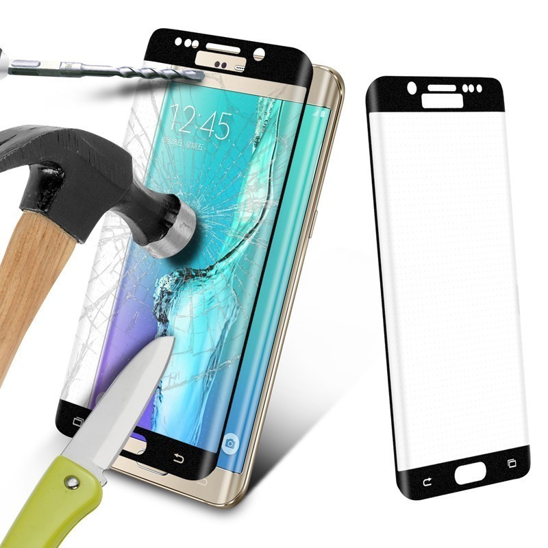 Samsung A41 Lito 3D Curved (tok barát) Üvegfólia - Fekete