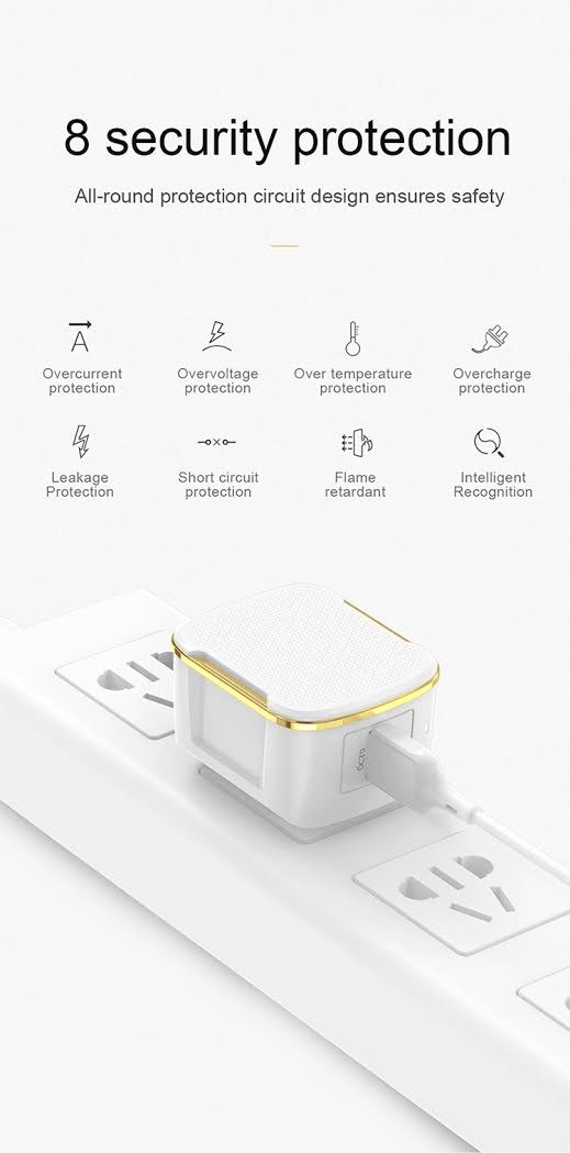 Joyroom L-Q18S QC 3.0 18W Hálózati Töltőfej + USB