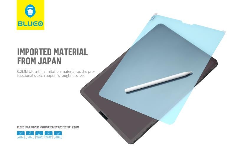 Apple iPad Pro 12.9'' Blueo Special Writing Fólia - Átlátszó