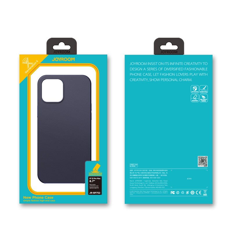 Apple iPhone 12 Mini JOYROOM JR-BP766 Shadow TPU Hátlap - Sötétzöld