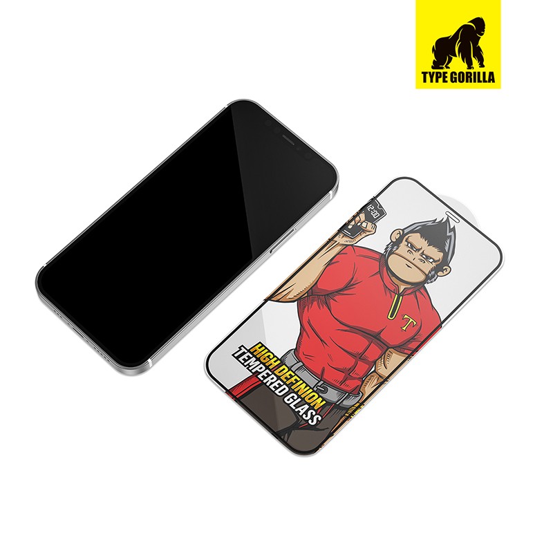 Apple iPhone 12 Mini TG Bond Narrow Border 2.5D Silk Full Üvegfólia - Feke