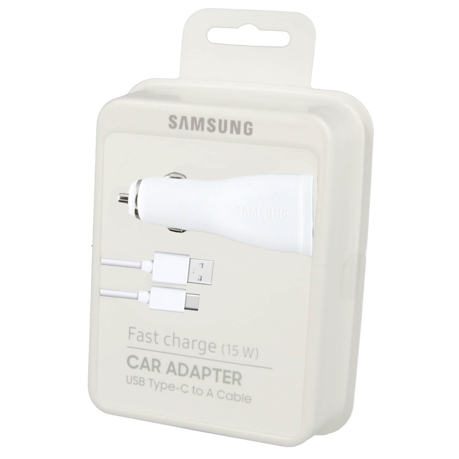 Samsung EP-LN915CBEGWW 15W Autós Adaptív Töltő Adapter + USB Type-C Adatká