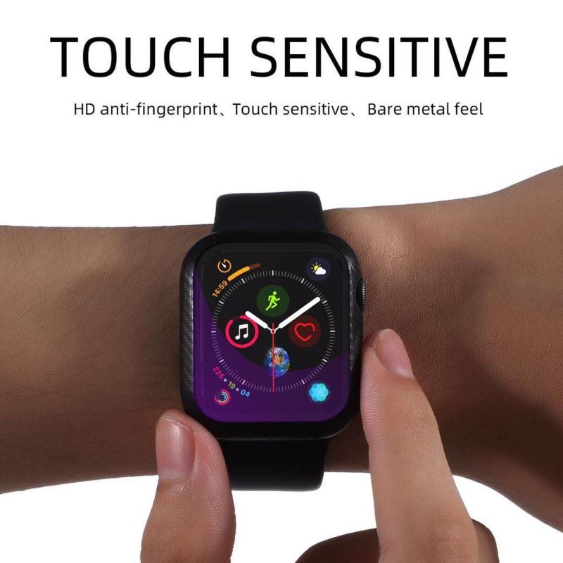 Apple iWatch 4/5/6/SE 40mm Lito S+ Anti-Blue Üveg Előlap - Carbon