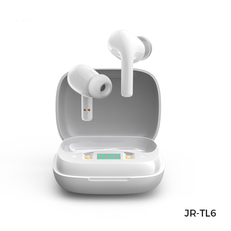 Joyroom JR-TL6 TWS Bluetooth 5.0 Headset - Fehér