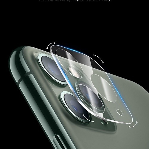 Apple iPhone 12 Pro Max Lito S+ 3D Kamera Védő Üvegfólia - Átlátszó