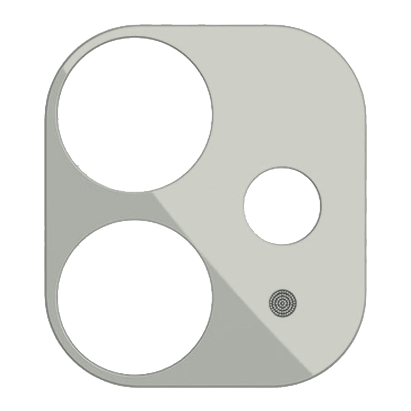 Apple iPhone 11 Joyroom JR-PF043 Knights 3D Fém Kamera Védő Üvegfólia - Ez