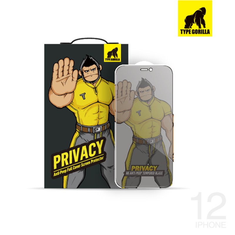 Apple iPhone 7/8/SE2/SE3 TG Privacy 2.5D Üvegfólia - Fekete