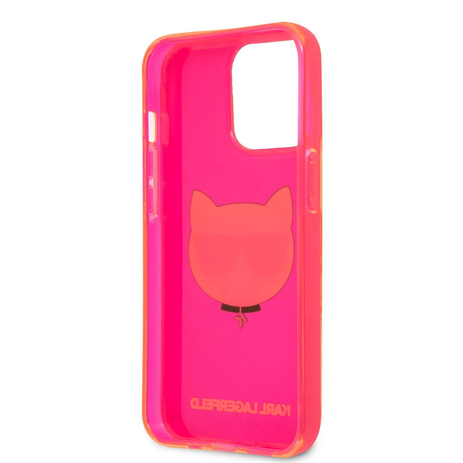Apple iPhone 13 Pro KARL LAGERFELD KLHCP13LCHTRP Hátlap - Rózsaszín