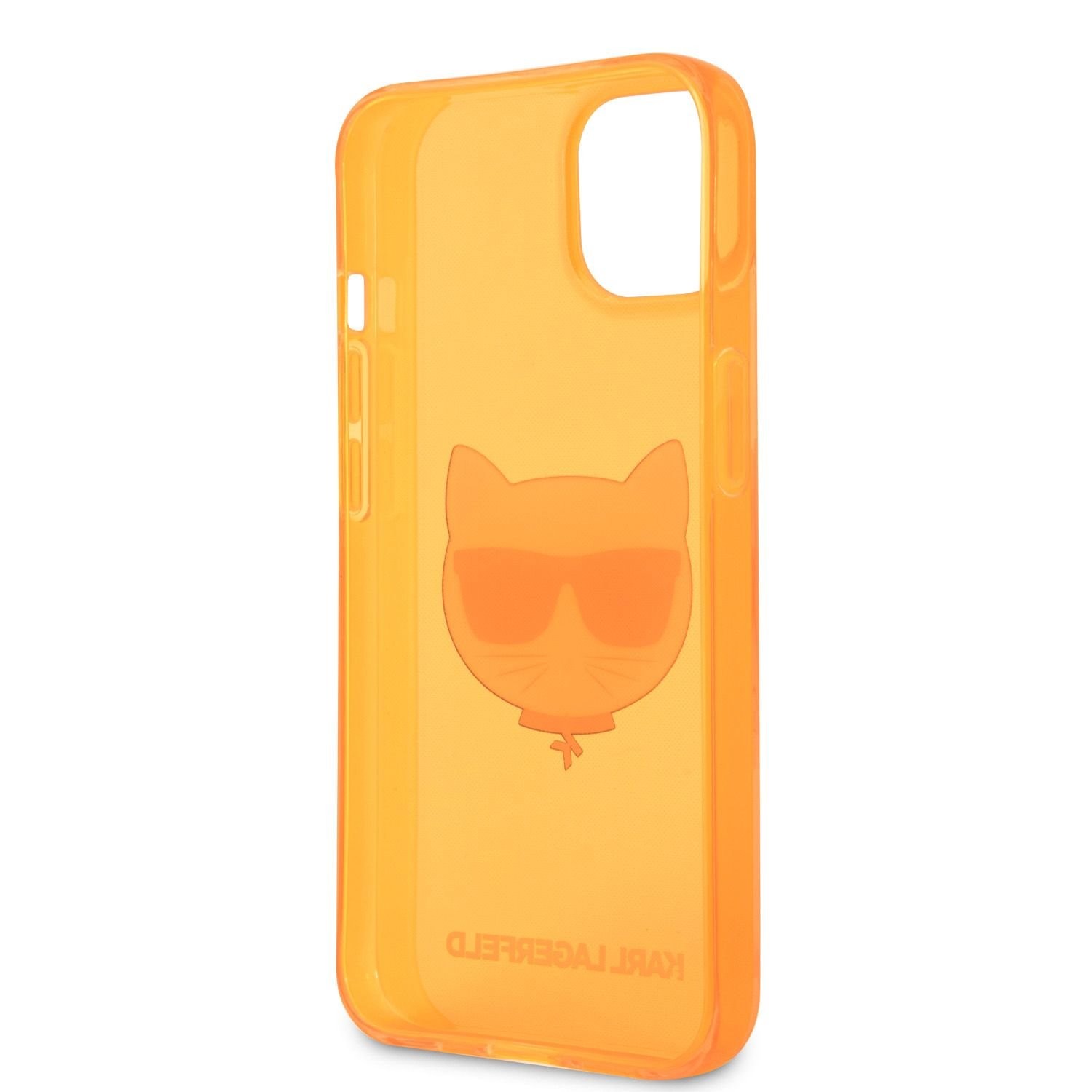 Apple iPhone 13 KARL LAGERFELD KLHCP13MCHTRO Hátlap - Narancssárga