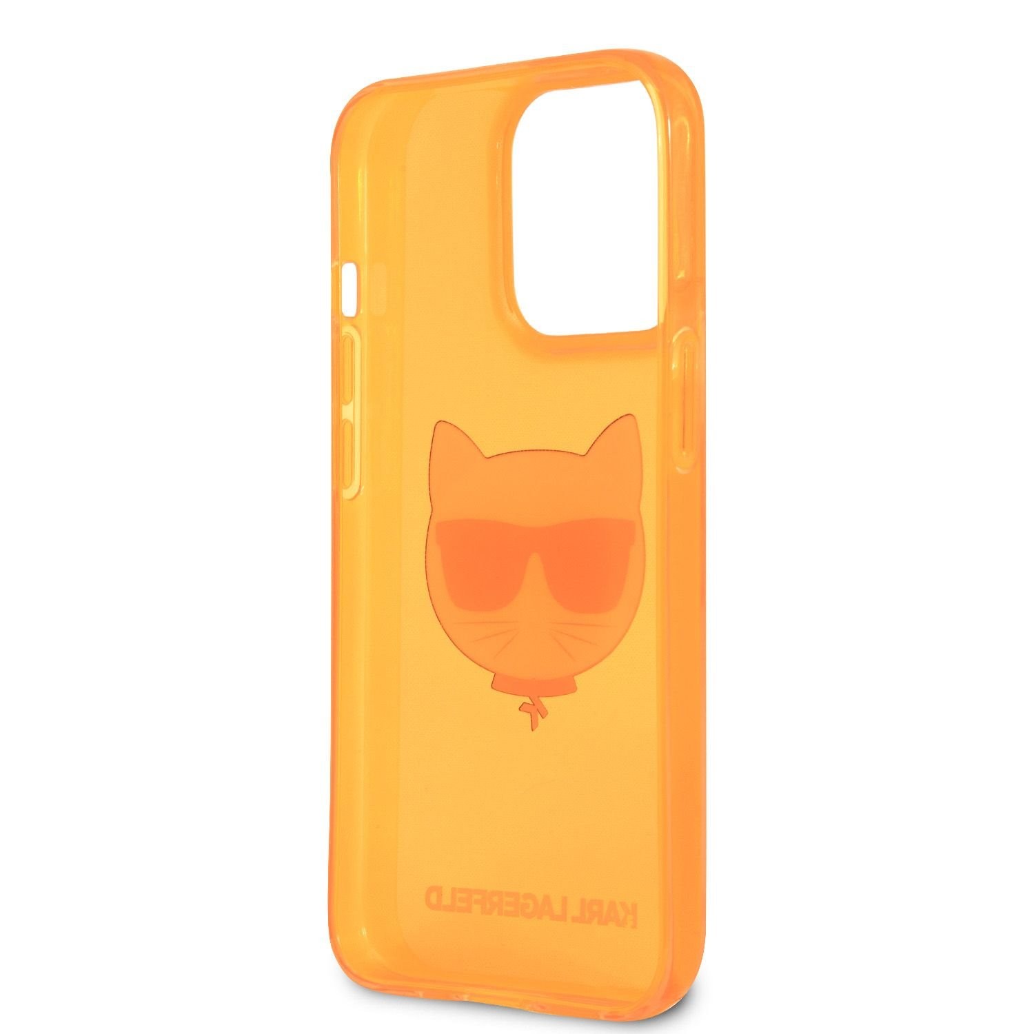 Apple iPhone 13 Pro Max KARL LAGERFELD KLHCP13XCHTRO Hátlap - Narancssárga
