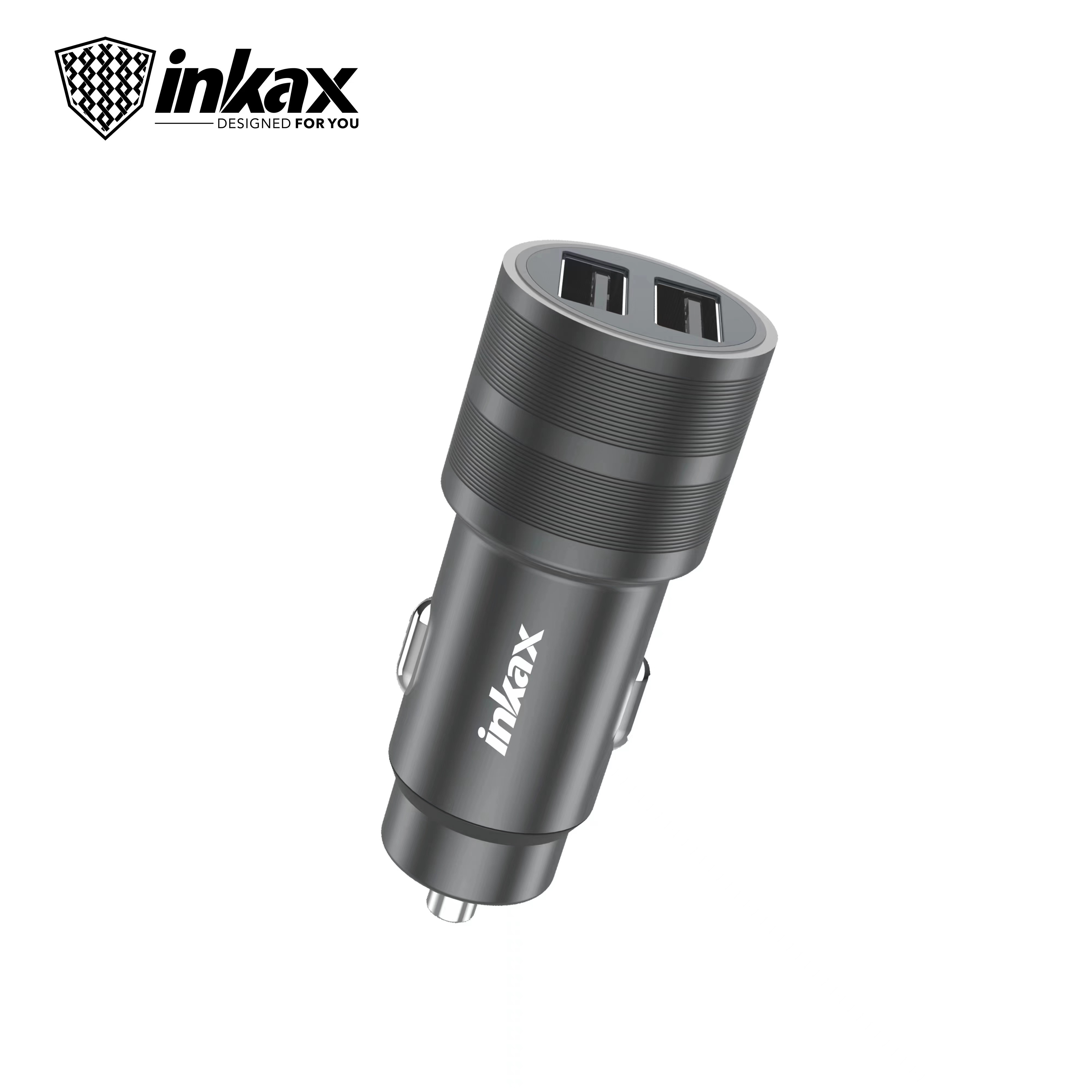 INKAX CC-50 QC 3.0 36W Autós Töltőfej - Grafit