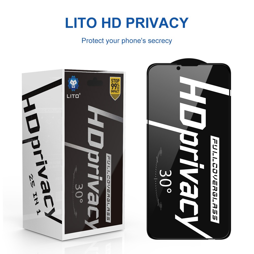 Apple iPhone 7/8/SE 2020/SE 2022 Lito HD Plus Privacy 2.5D Full Üvegfólia 