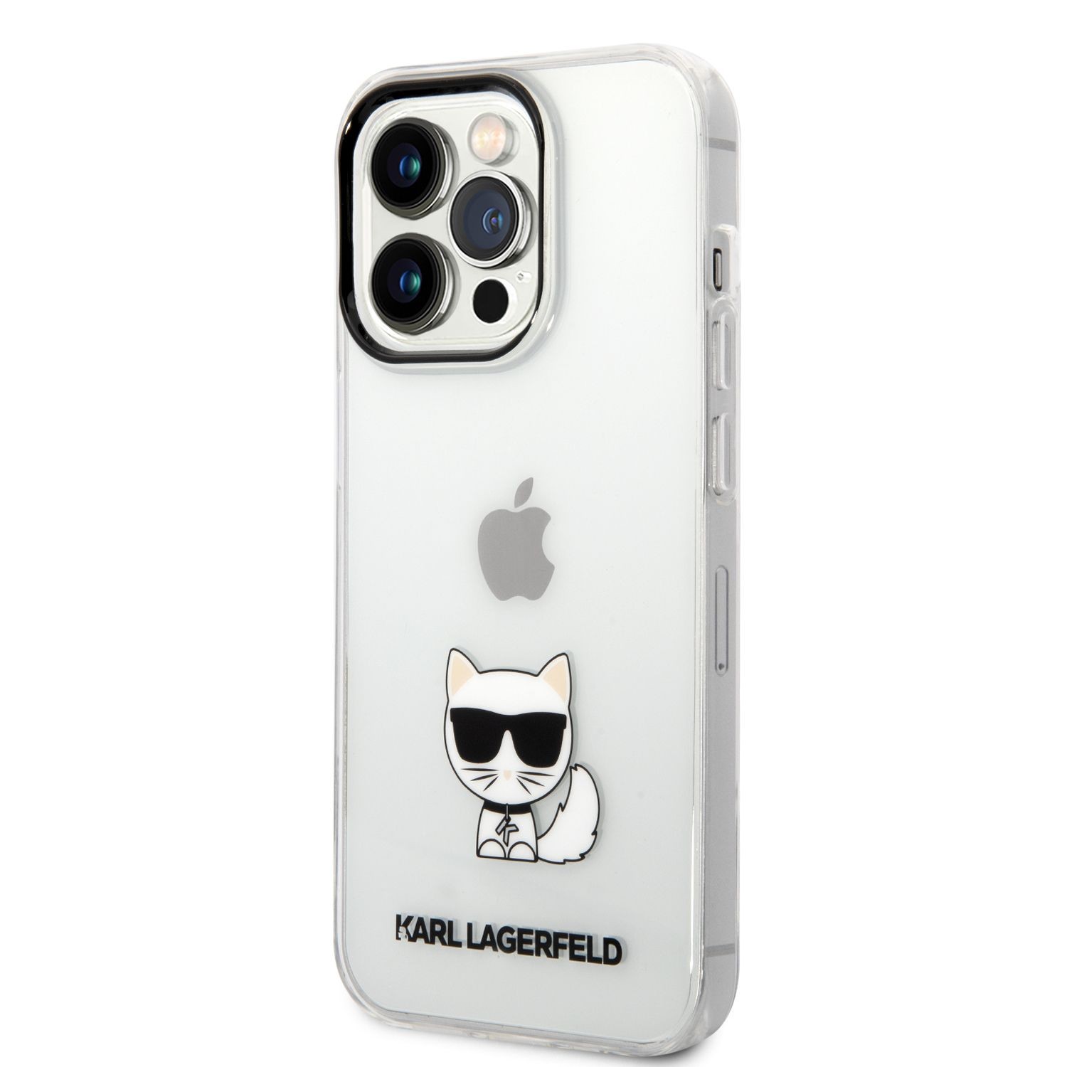 Apple iPhone 14 Pro Max KARL LAGERFELD KLHCP14XCTTR TPU Hátlap - Átlátszó