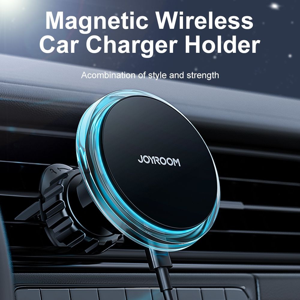 JOYROOM JR-ZS291 Magnetic Air Vent Led MagSafe Autós Töltő és Mágneses Tar