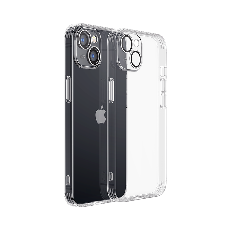 Apple iPhone 14 Plus Joyroom JR-14Q3 Kameravédős TPU Hátlap - Átlátszó