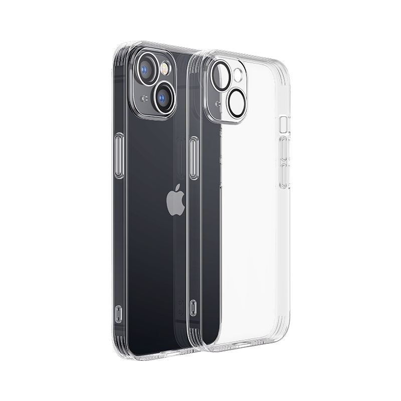 Apple iPhone 14 Pro Max Joyroom JR-14Q4 Kameravédős TPU Hátlap - Átlátszó