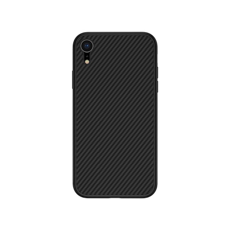 Apple iPhone XR Nillkin Synthetic Fiber Hátlap - Grafit