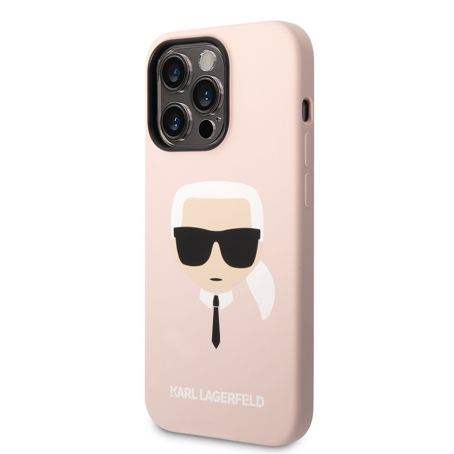 Apple iPhone 14 Pro Max KARL LAGERFELD KLHCP14XSLKHLP Liquid Silicon Hátla