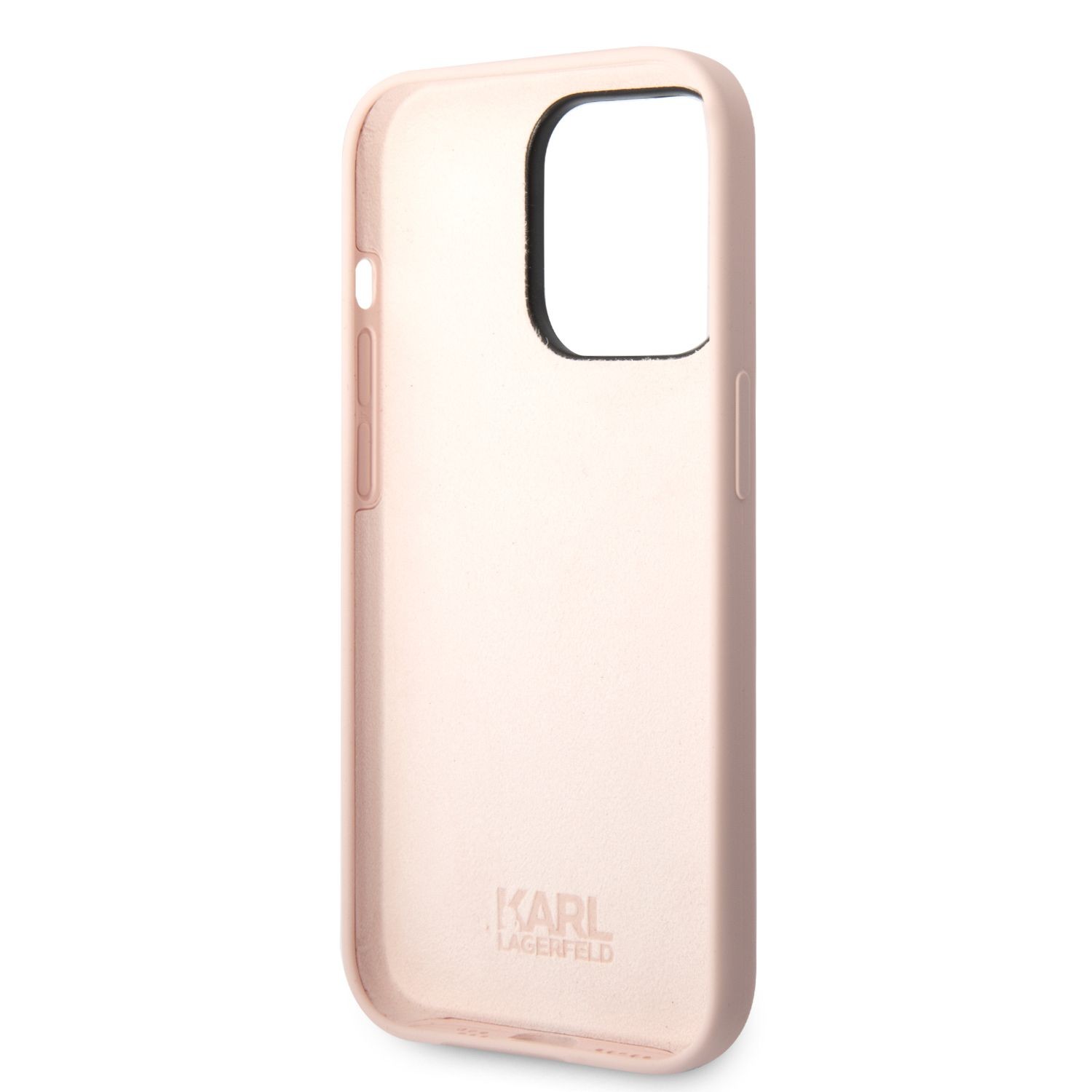 Apple iPhone 14 Pro Max KARL LAGERFELD KLHCP14XSLKHLP Liquid Silicon Hátla