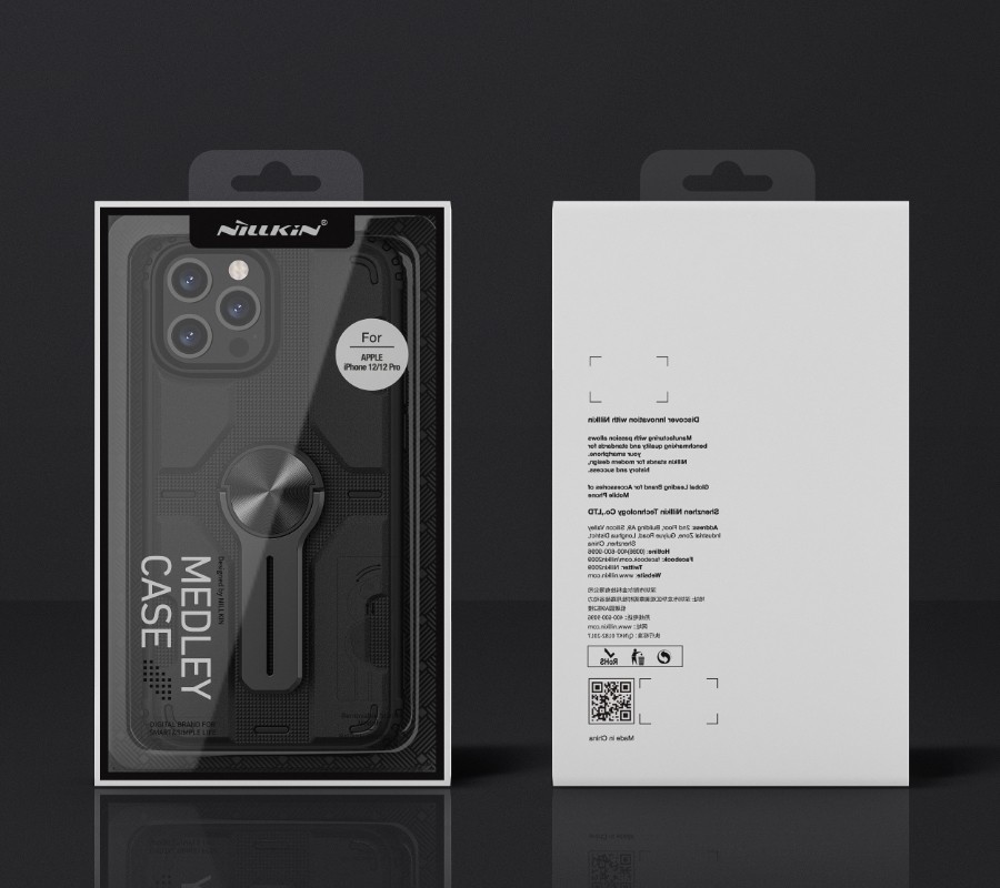 Apple iPhone 12/12 Pro Nillkin Medley Hátlap - Kék