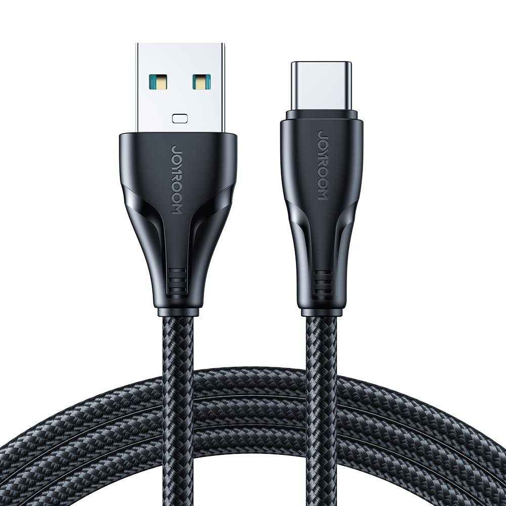 Joyroom S-UC027A11 3.0A USB Type-C 3M Adatkábel - Fekete