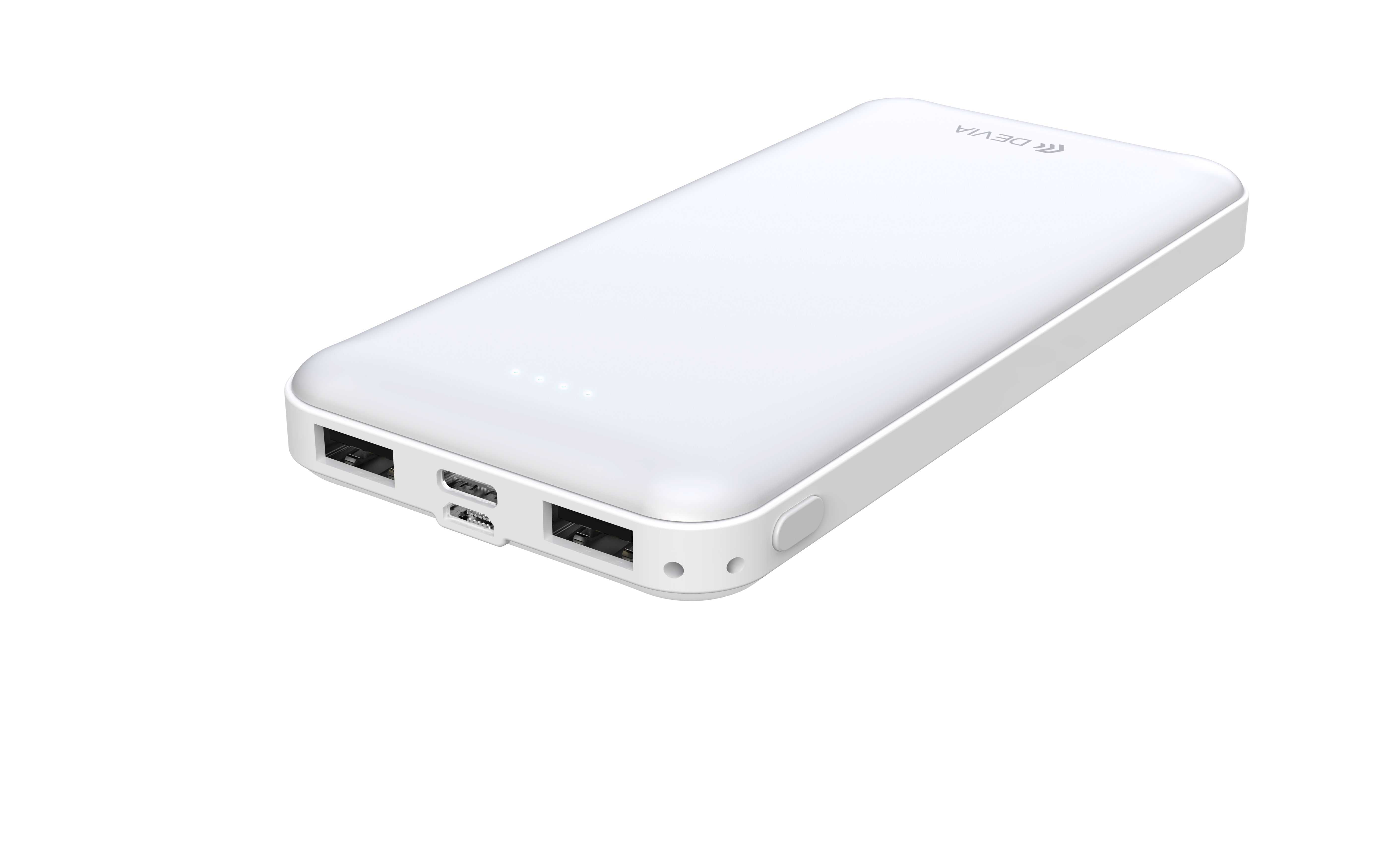 Devia EP095 Kintone 10000 mAh Powerbank - Fehér
