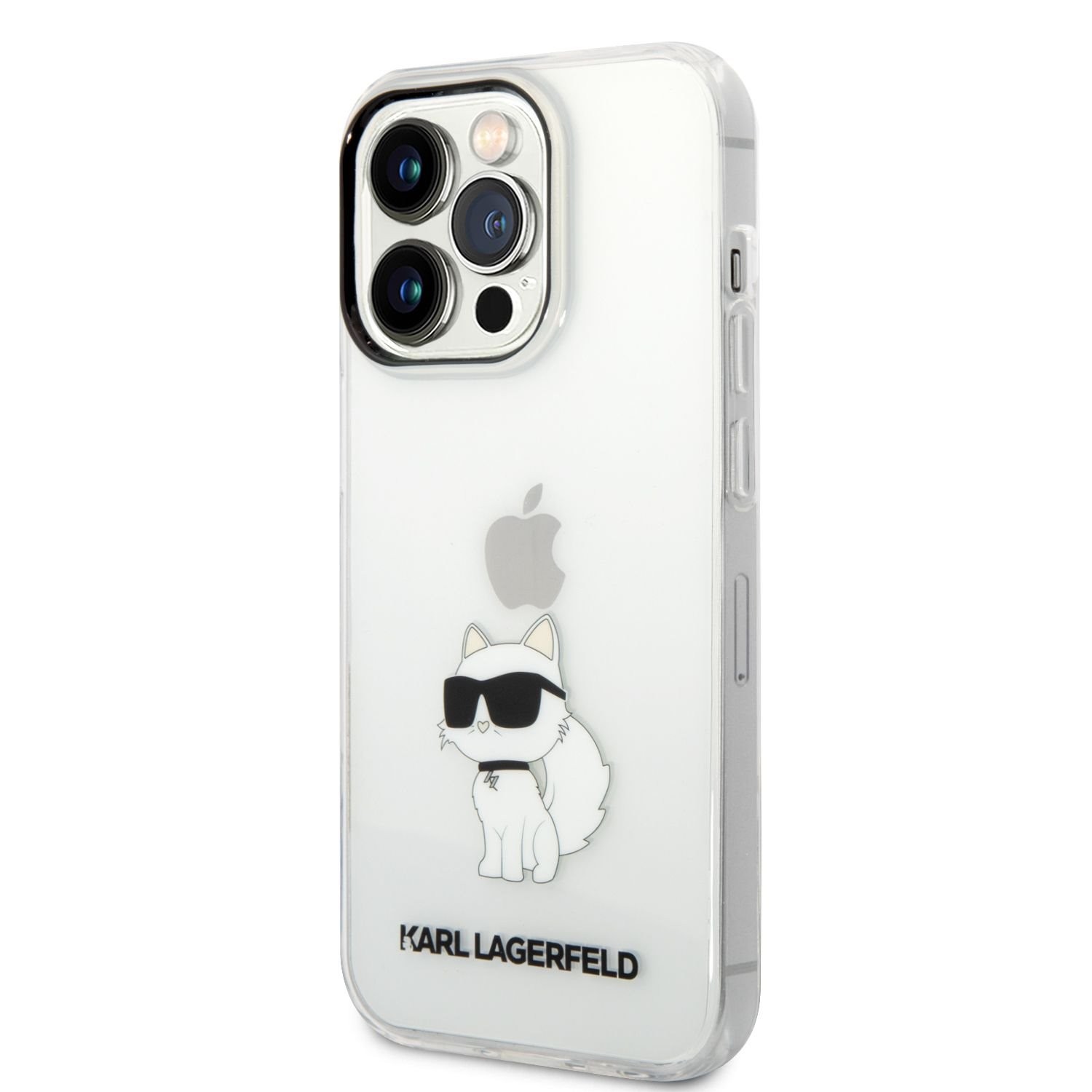 Apple iPhone 14 Pro Max KARL LAGERFELD KLHCP14XHNCHTCT TPU Hátlap - Átláts