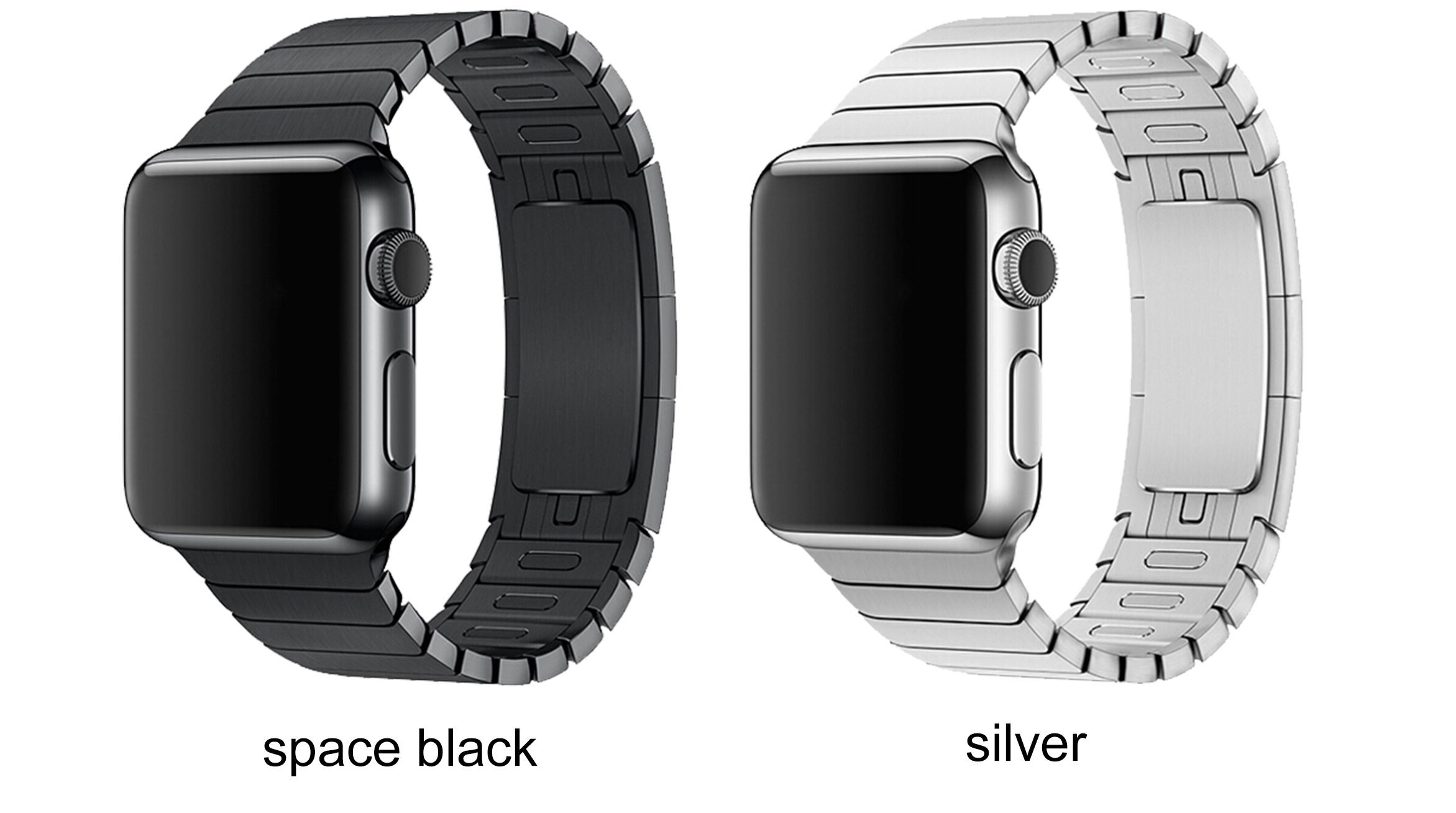 Apple iWatch Devia Elegant Link Bracelet 38/40/41mm Óraszíj - Space Black
